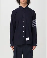 Thom Browne Hemd Blau