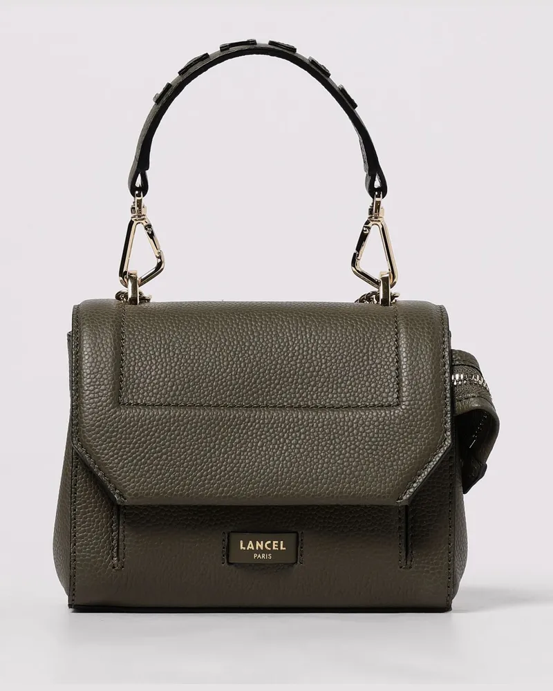 Lancel Schultertasche damen Kaki