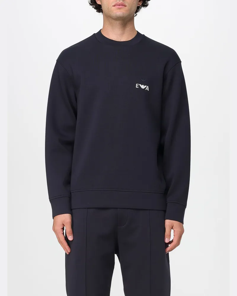 Emporio Armani Sweatshirt herren Blau