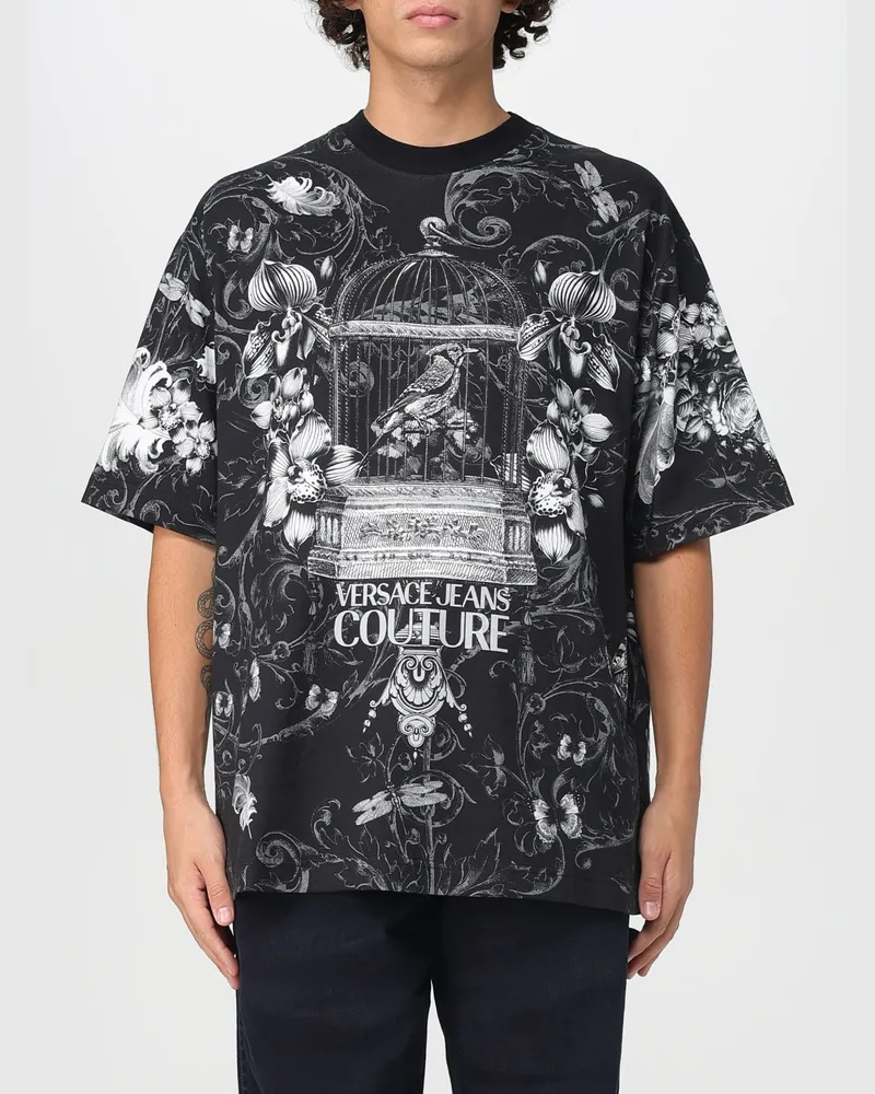 Versace Jeans T-shirt herren Schwarz