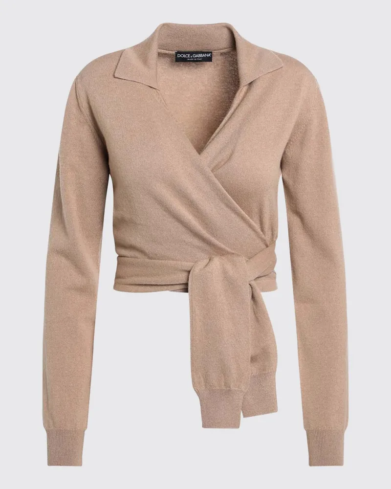 Dolce & Gabbana Pullover damen Dolce & Gabbana Beige