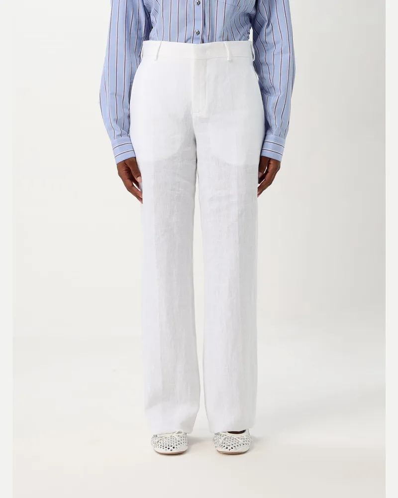 Moschino Hose damen Weiß