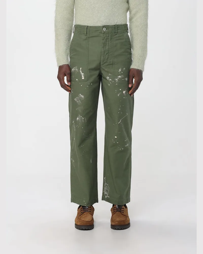 AURALEE Hose herren Olive