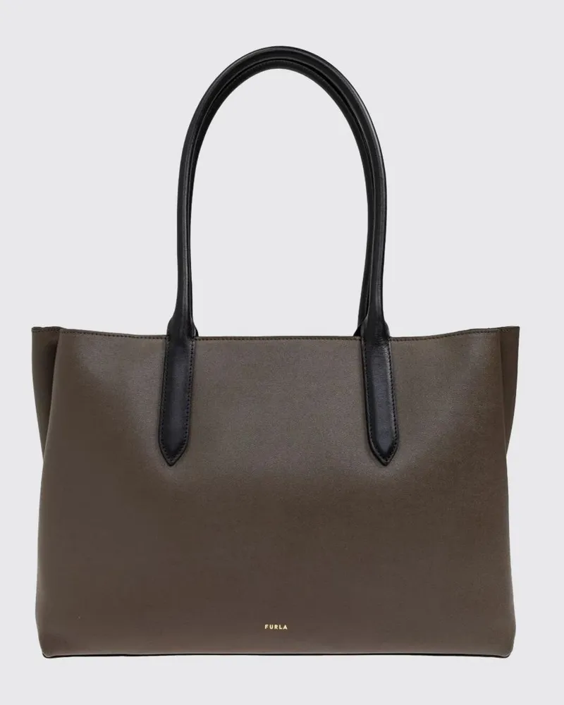Furla Schultertasche damen Braun