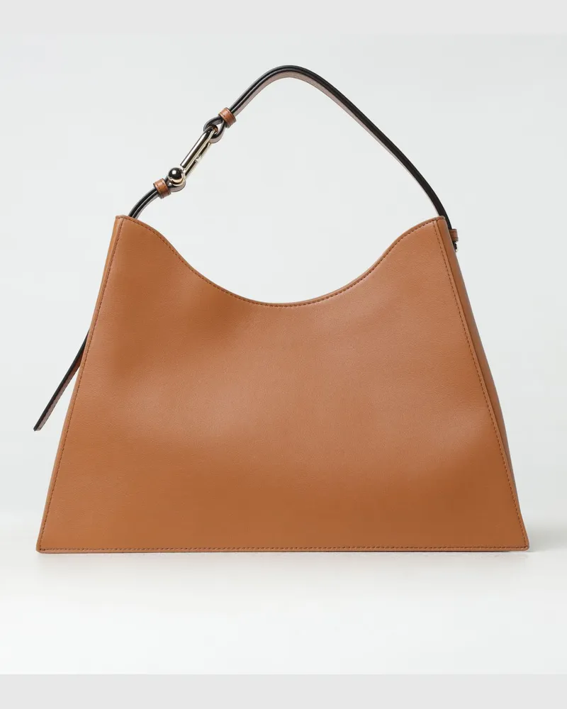 Furla Schultertasche damen Braun