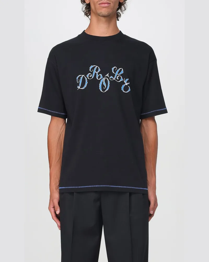 Drôle de Monsieur T-shirt herren Schwarz