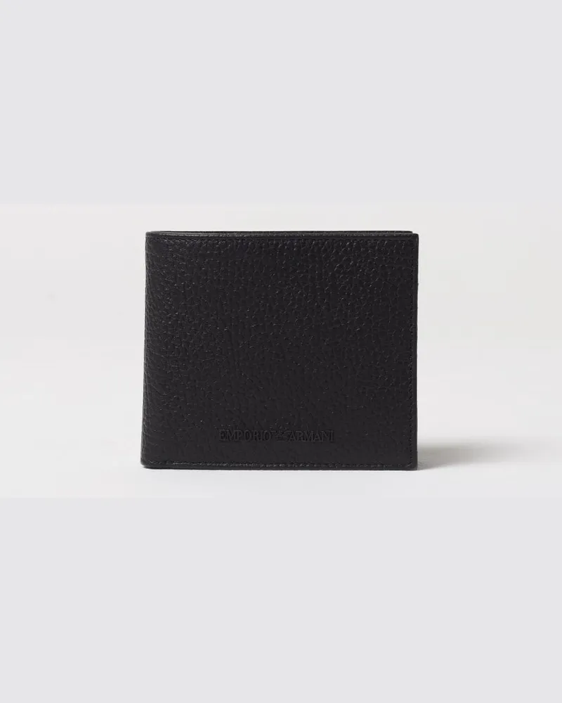Emporio Armani Portmonnaie herren Schwarz