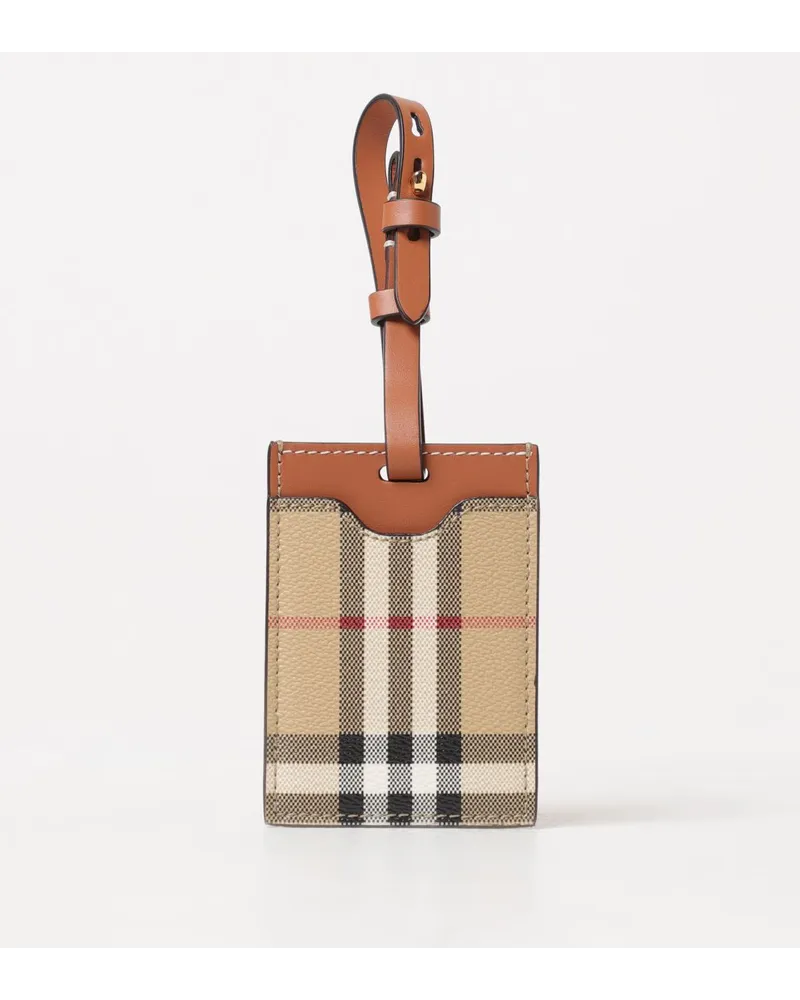 Burberry Schlüsselanhänger Beige