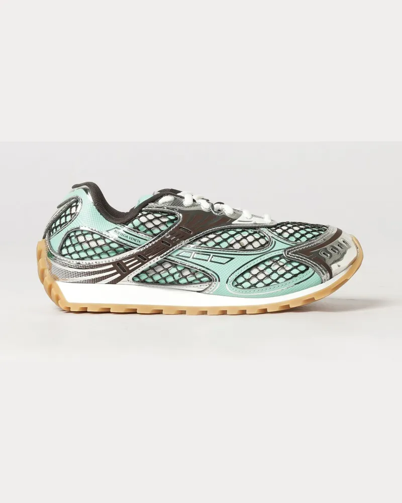 Bottega Veneta Orbit Sneakers aus technischem Mesh im Bicolor-Design Grün