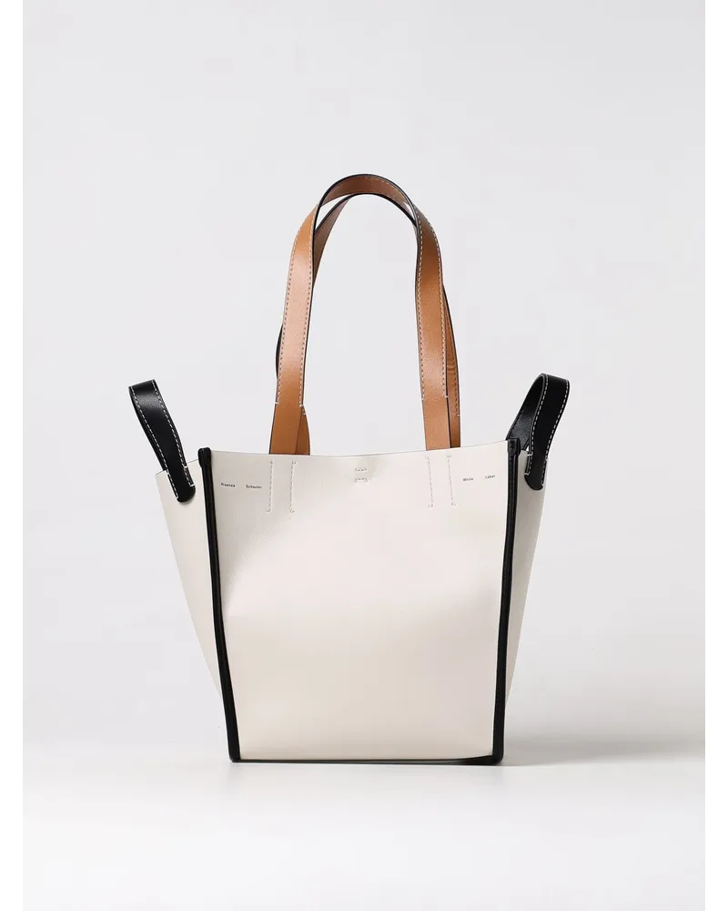 Proenza Schouler Schultertasche Cream