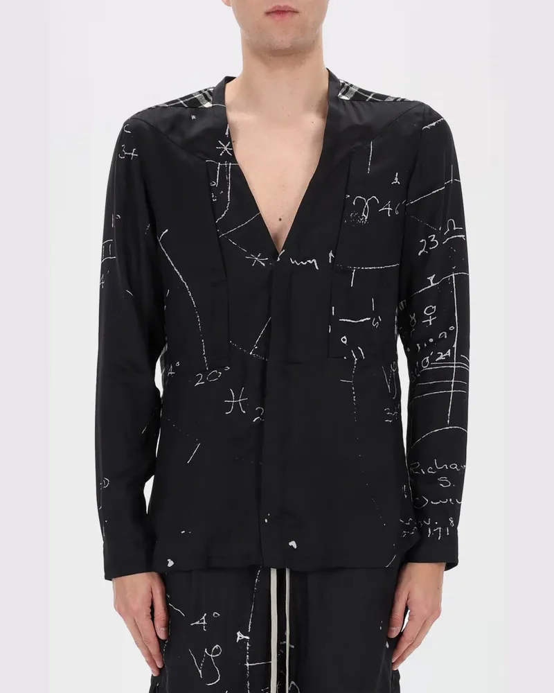 Rick Owens Hemd herren Schwarz