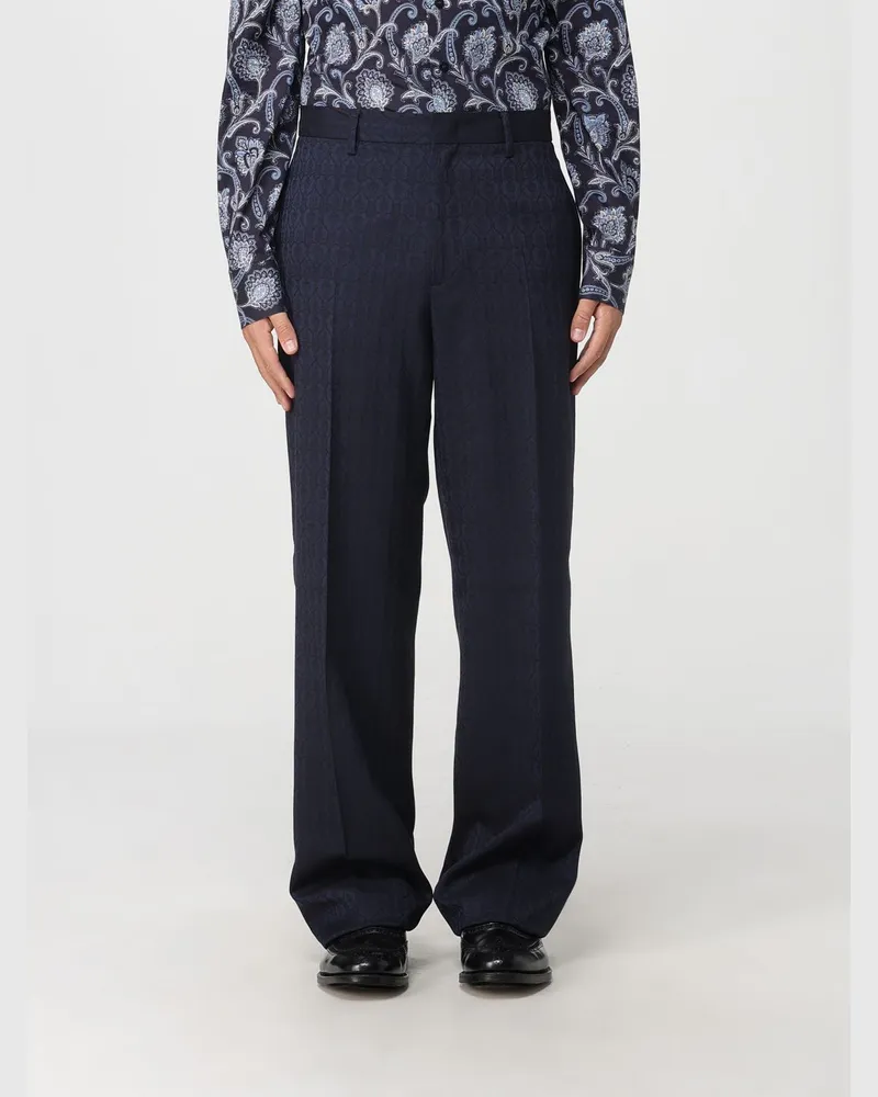 Etro Hose herren Blau