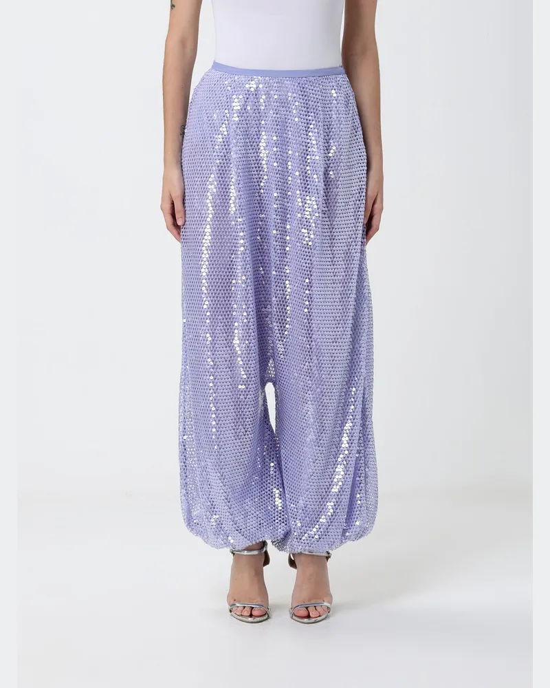 Emporio Armani Hose damen Lila