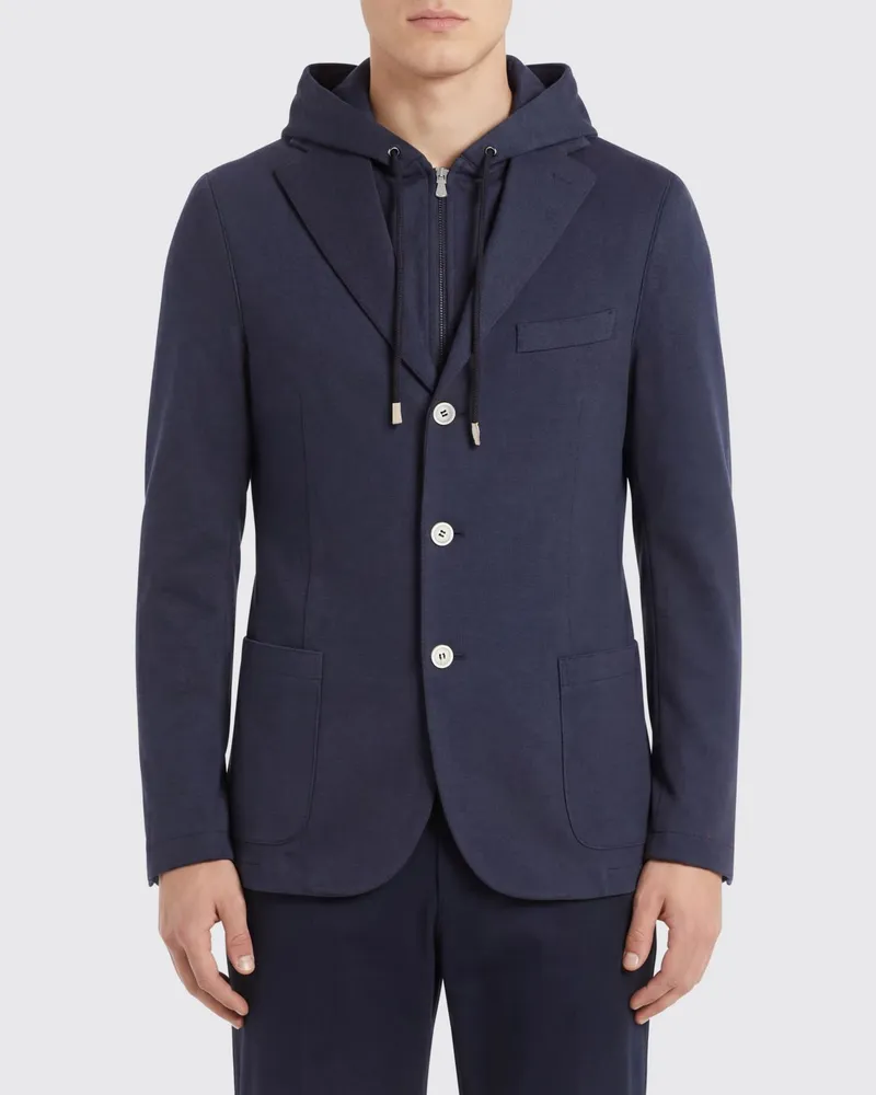 Eleventy Blazer herren Blau