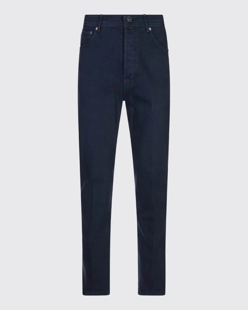 Kiton Hose herren Blau