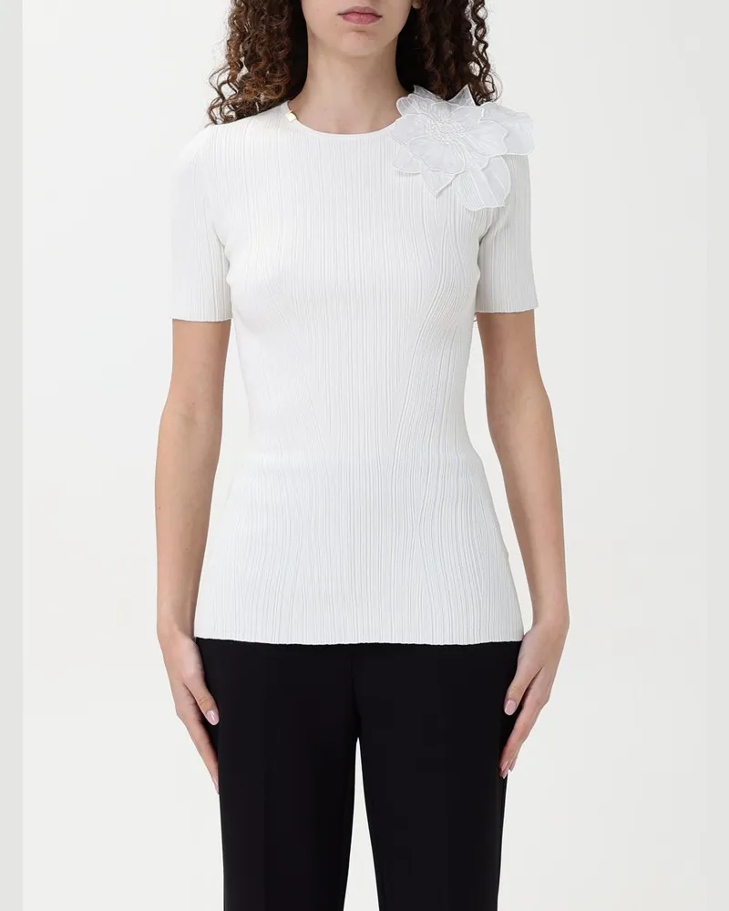 Elisabetta Franchi Pullover damen Ivory