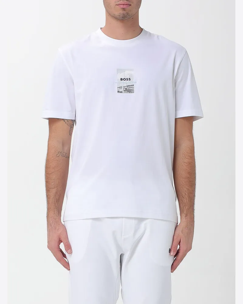 HUGO BOSS T-shirt herren Weiß