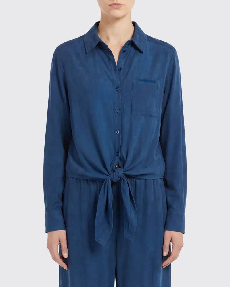 Patrizia Pepe Hemdbluse damen Blau