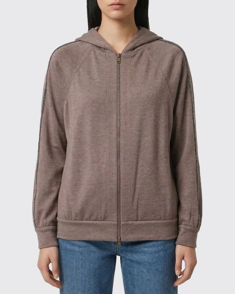 Brunello Cucinelli Sweatshirt damen Nude