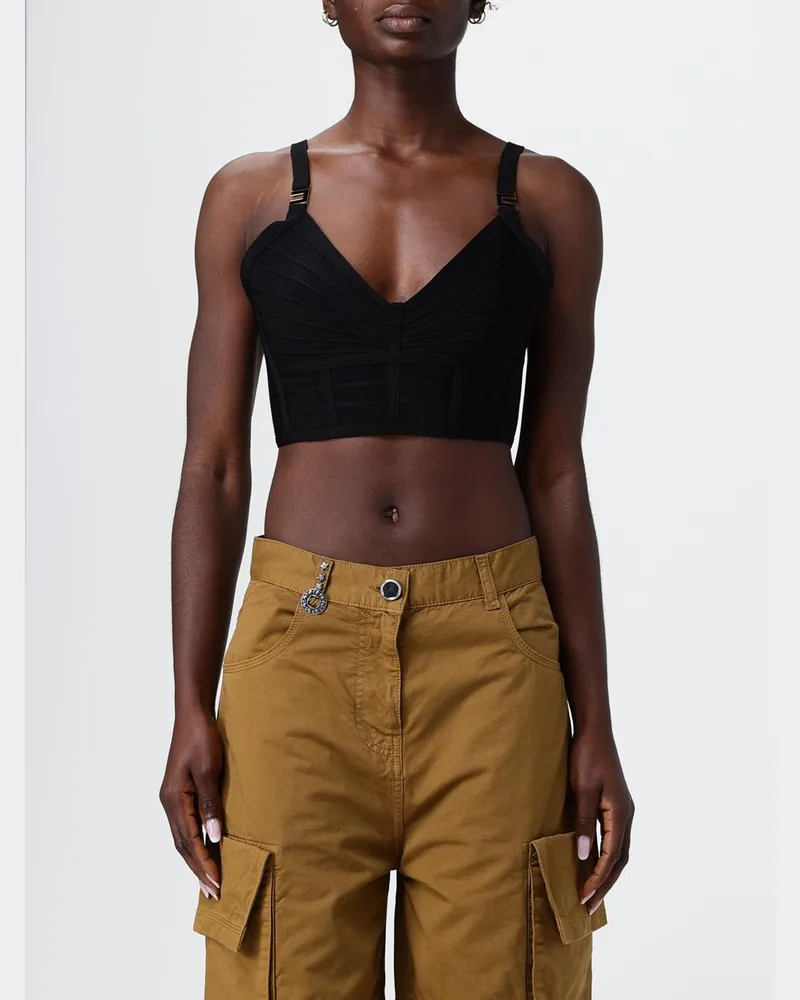 Elisabetta Franchi Top damen Schwarz