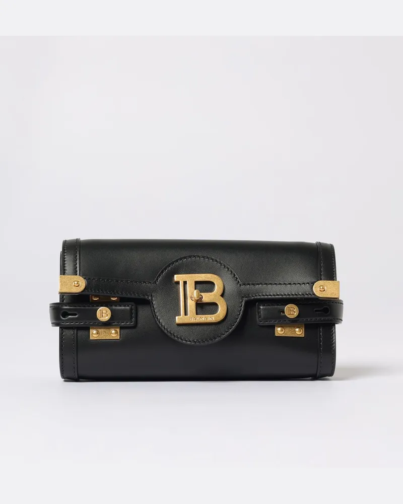 Balmain Schultertasche damen Schwarz