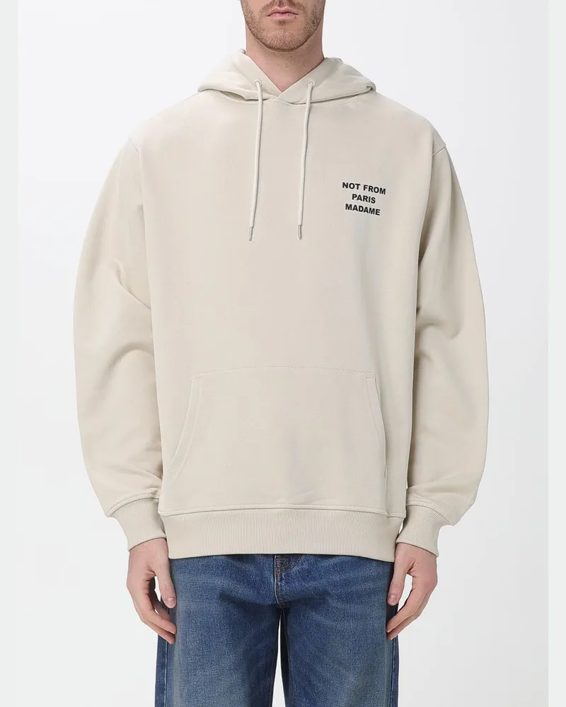 Drôle de Monsieur Sweatshirt herren Beige