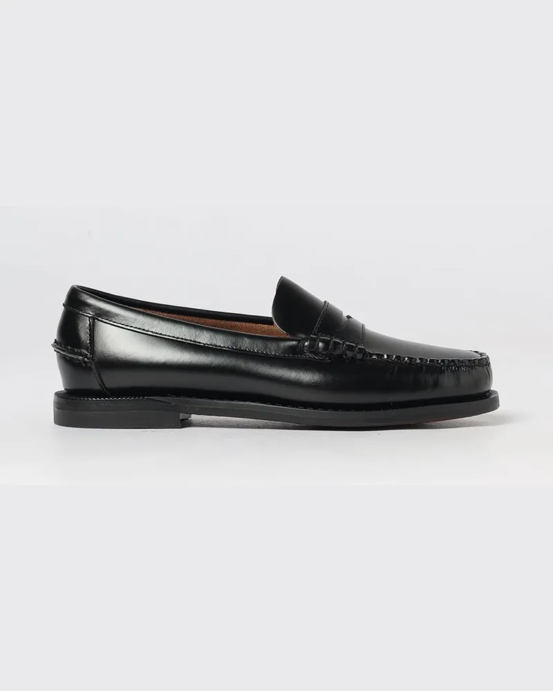 Sebago Mokassins damen Schwarz