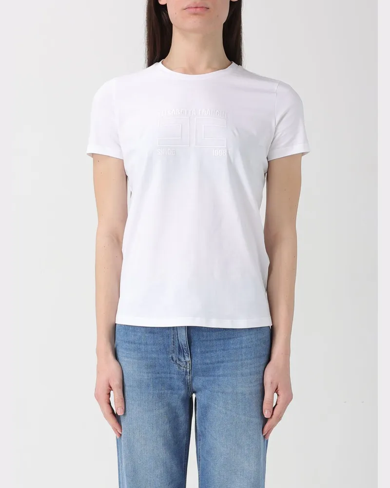 Elisabetta Franchi Pullover damen Weiß