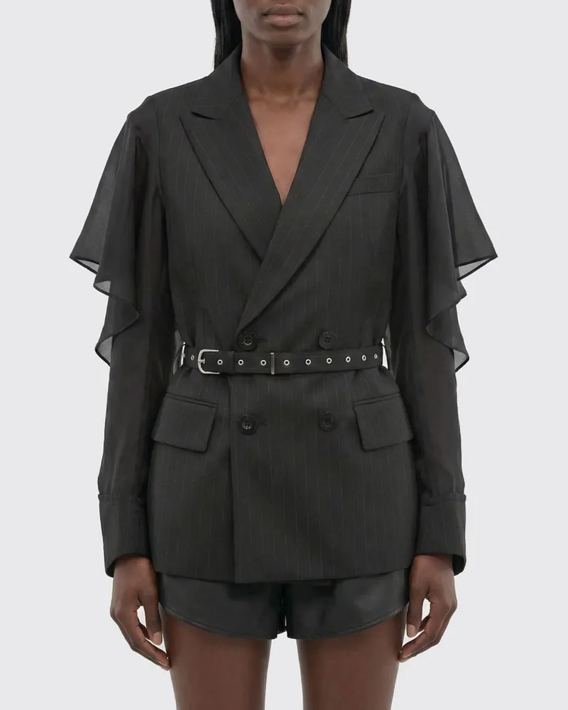 Sacai Jacke damen Schwarz