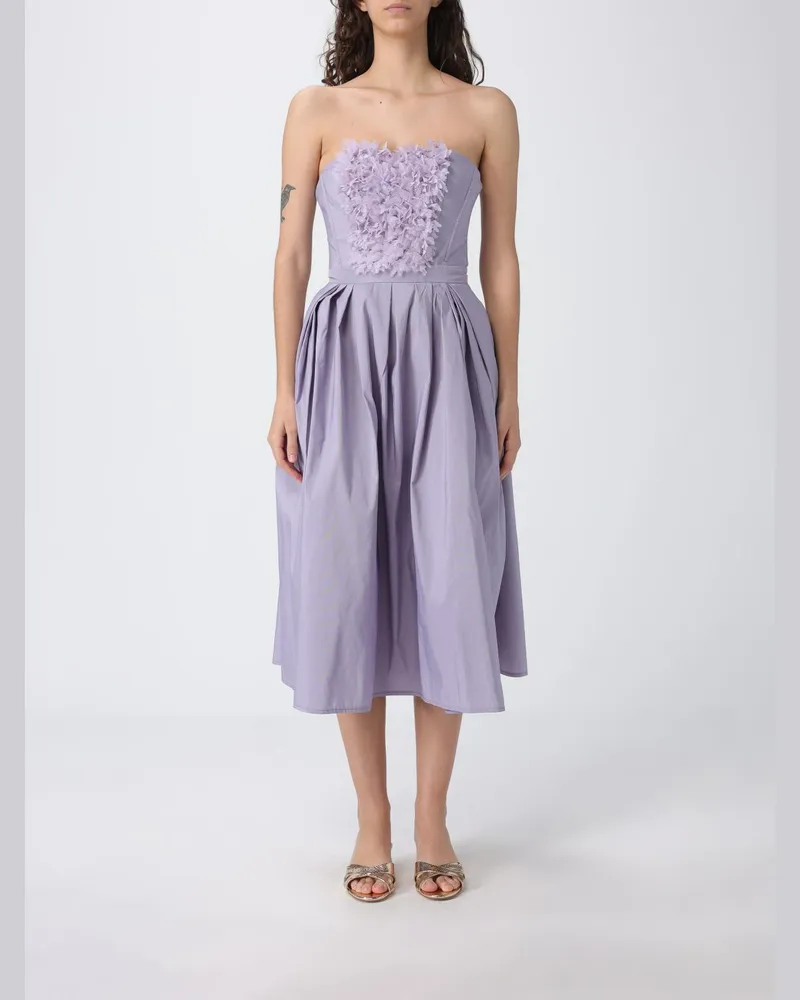 Elisabetta Franchi Kleid damen Lila