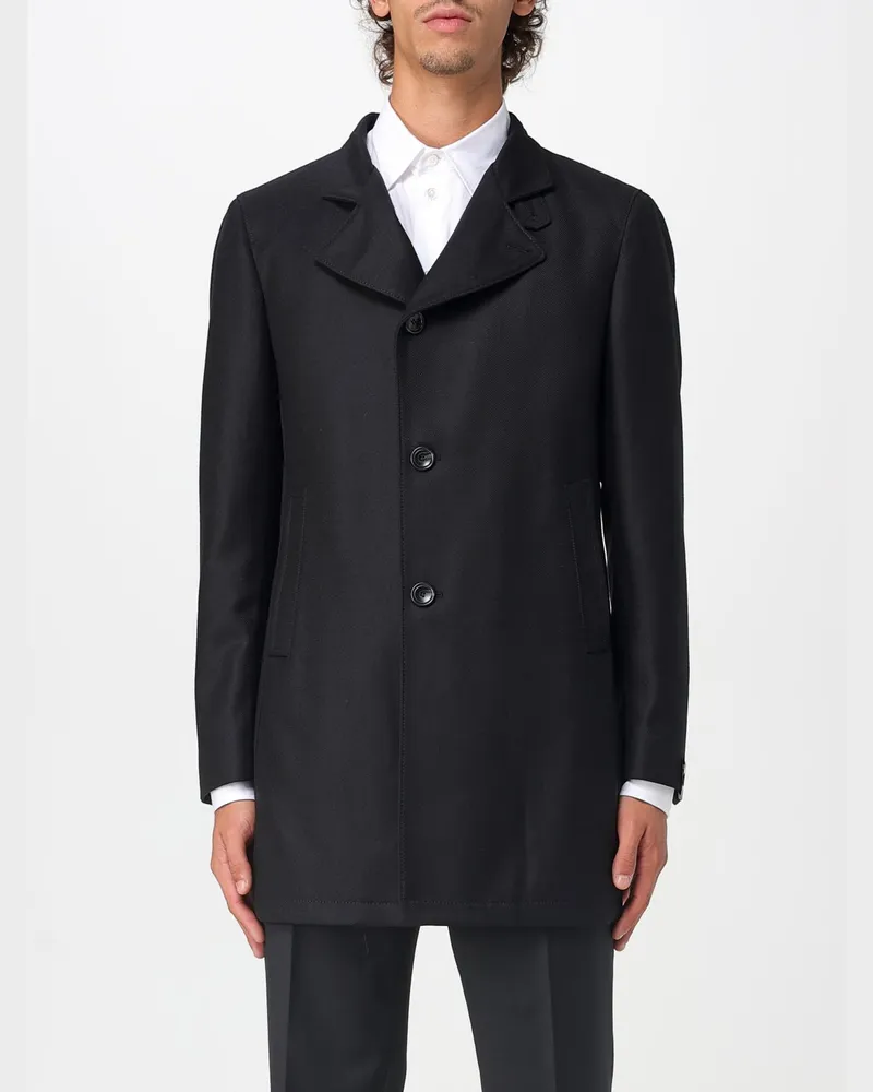Tagliatore Mantel herren Schwarz