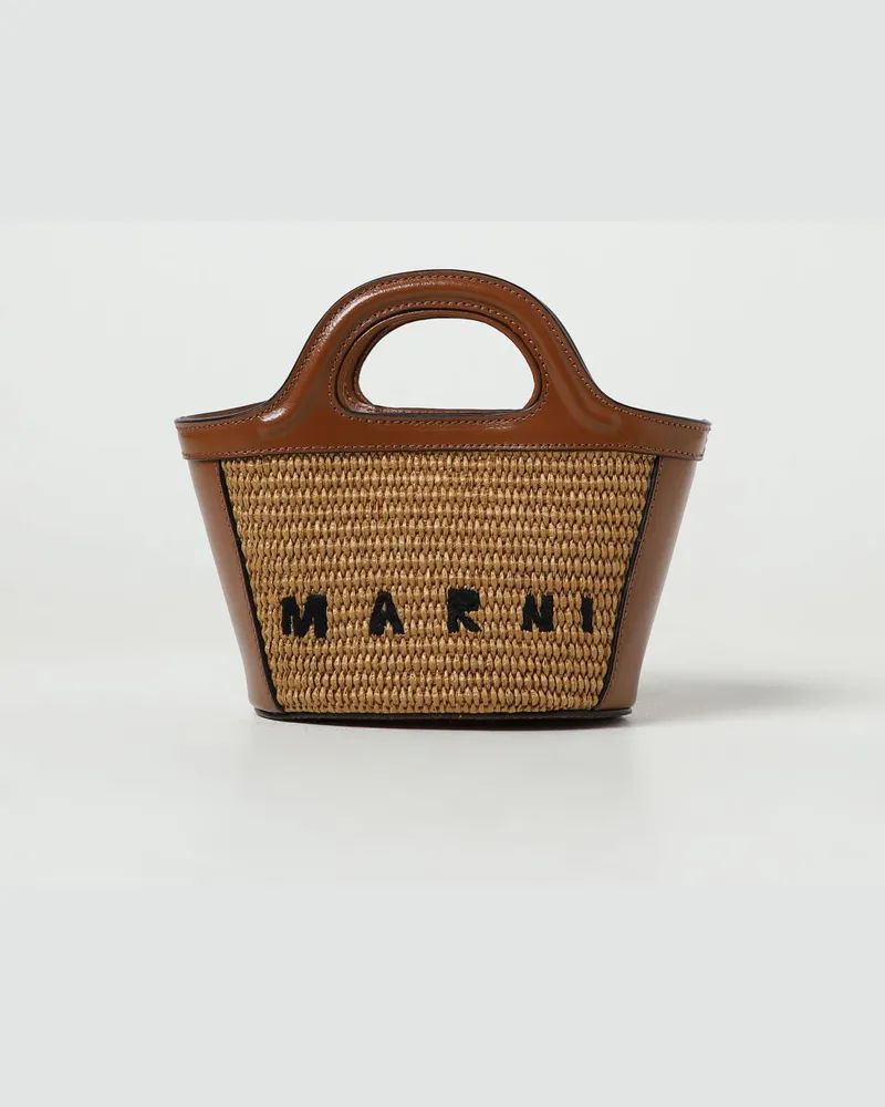 Marni Schultertasche damen Braun