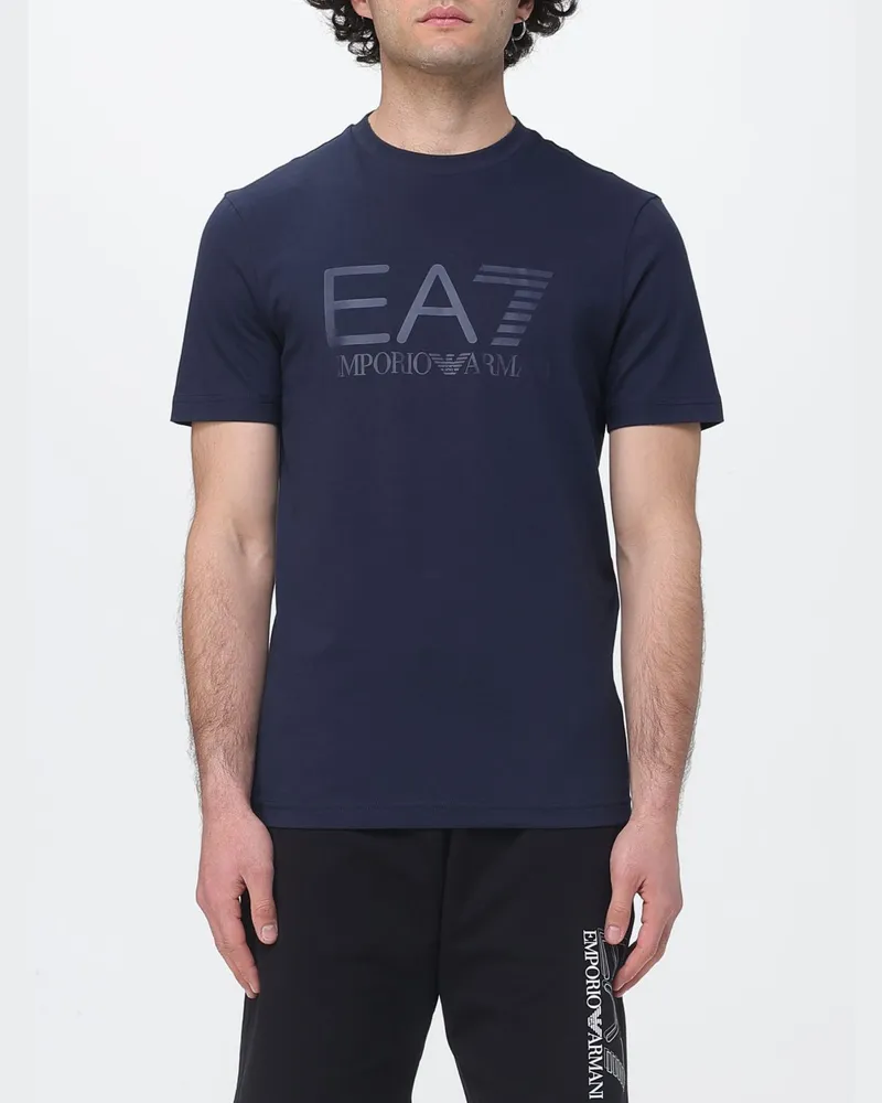EA7 T-shirt herren Blau