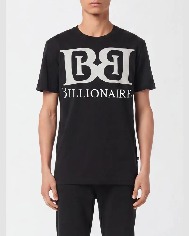 Billionaire T-shirt herren Schwarz
