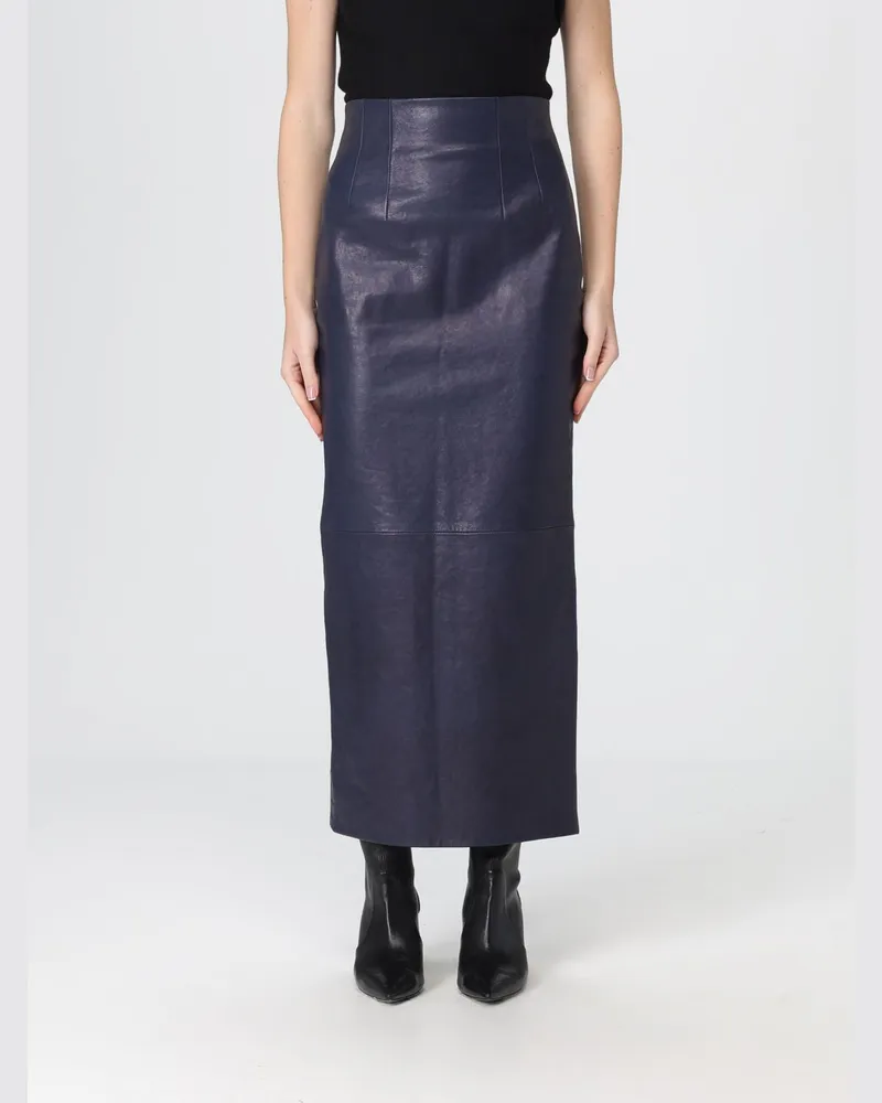 KHAITE Rock damen Blau