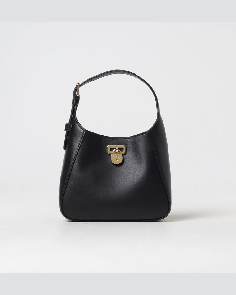 Ralph Lauren Schultertasche damen Schwarz