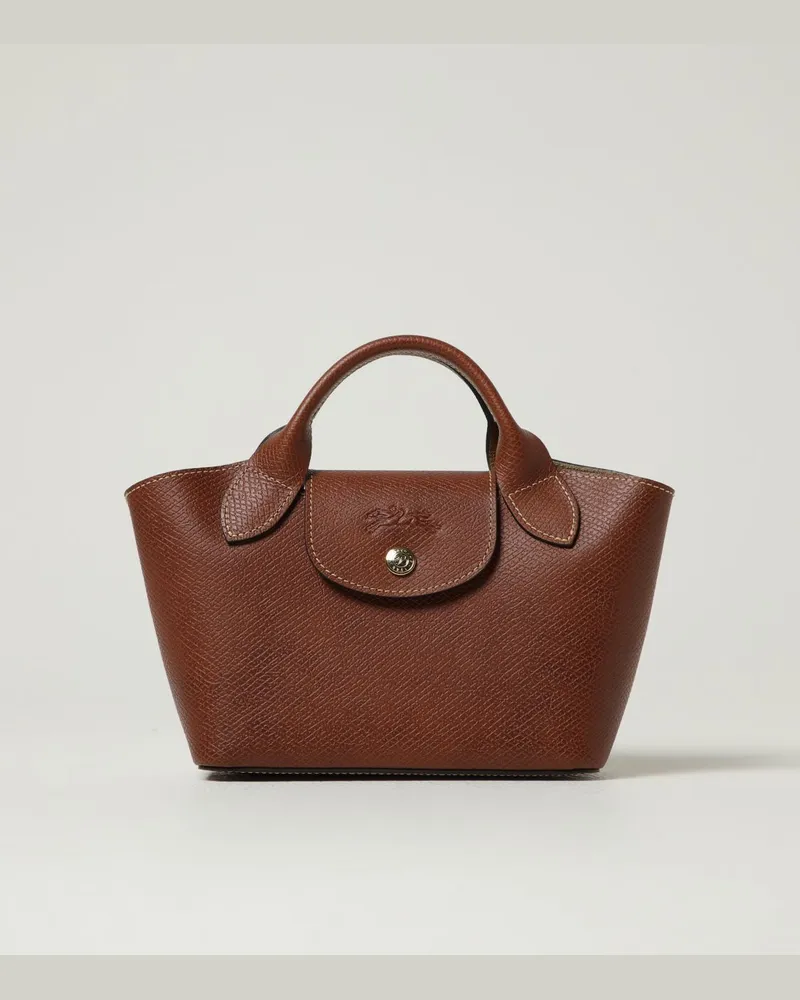 Longchamp Épure XS Shopping Bag aus genarbtem Leder Leder