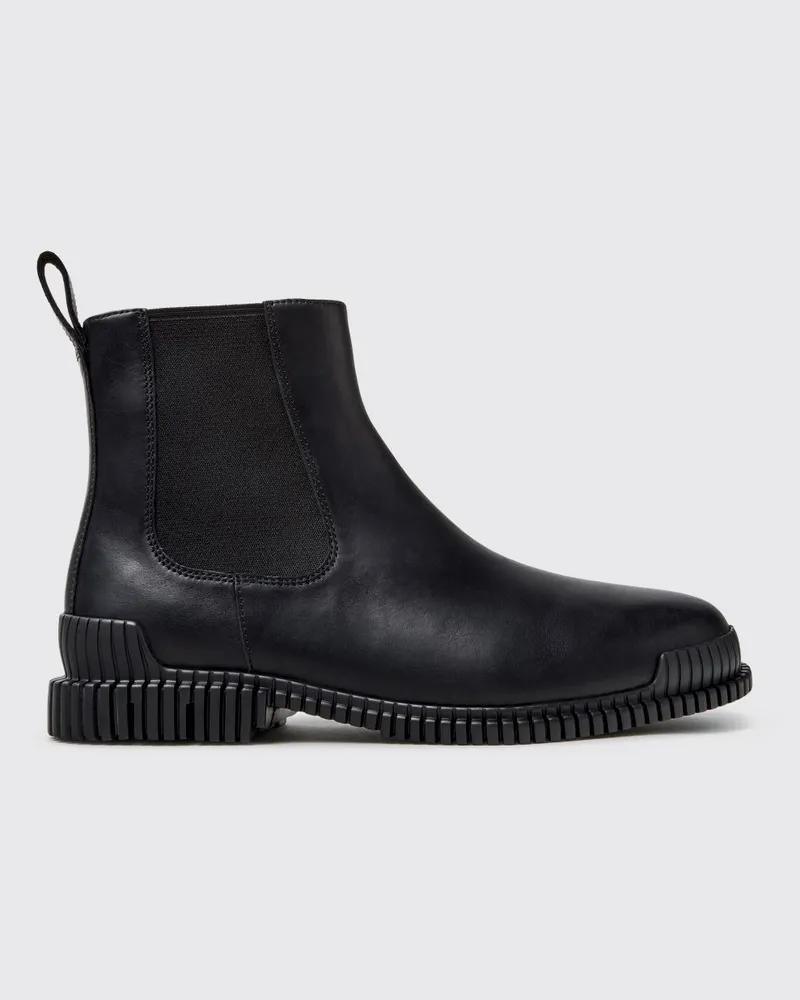Camper Pix Chelsea Boots aus Glattleder mit XL Extralight® Sohle Schwarz