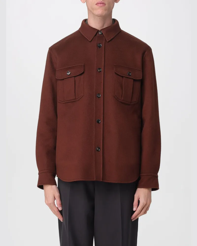 Brioni Jacke herren Braun