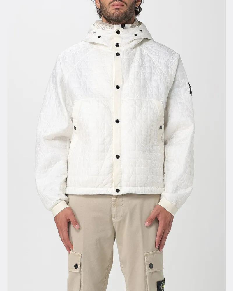 Stone Island Jacke herren Weiß