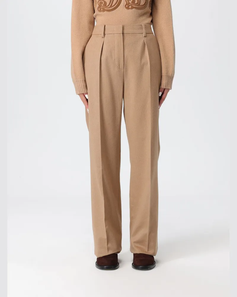 Max Mara Hose damen Camel