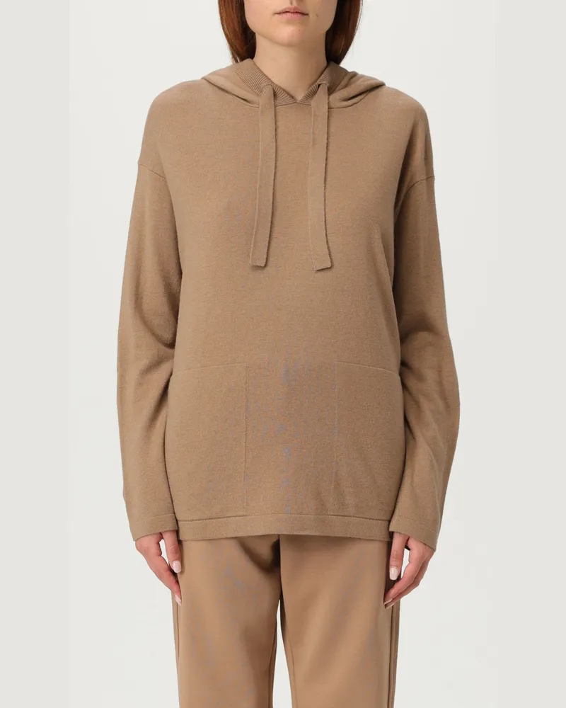 Max Mara Sweatshirt damen Max Mara Camel