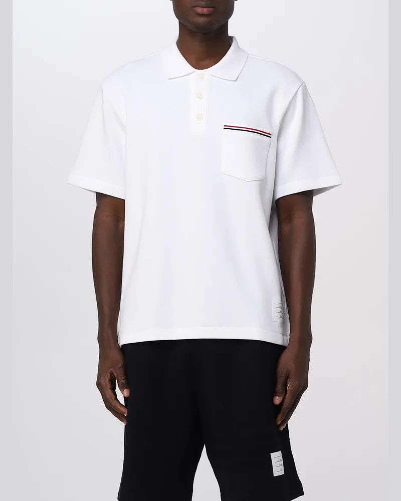 Thom Browne T-shirt herren Weiß