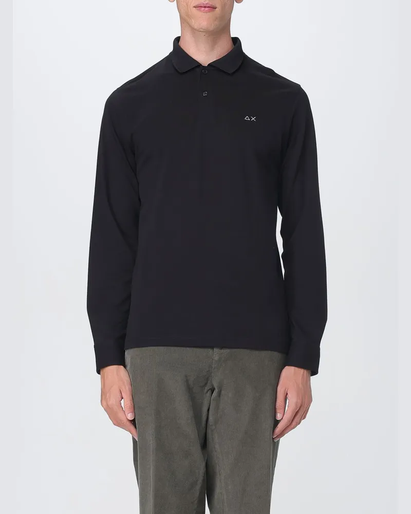 Sun68 Polo herren Schwarz