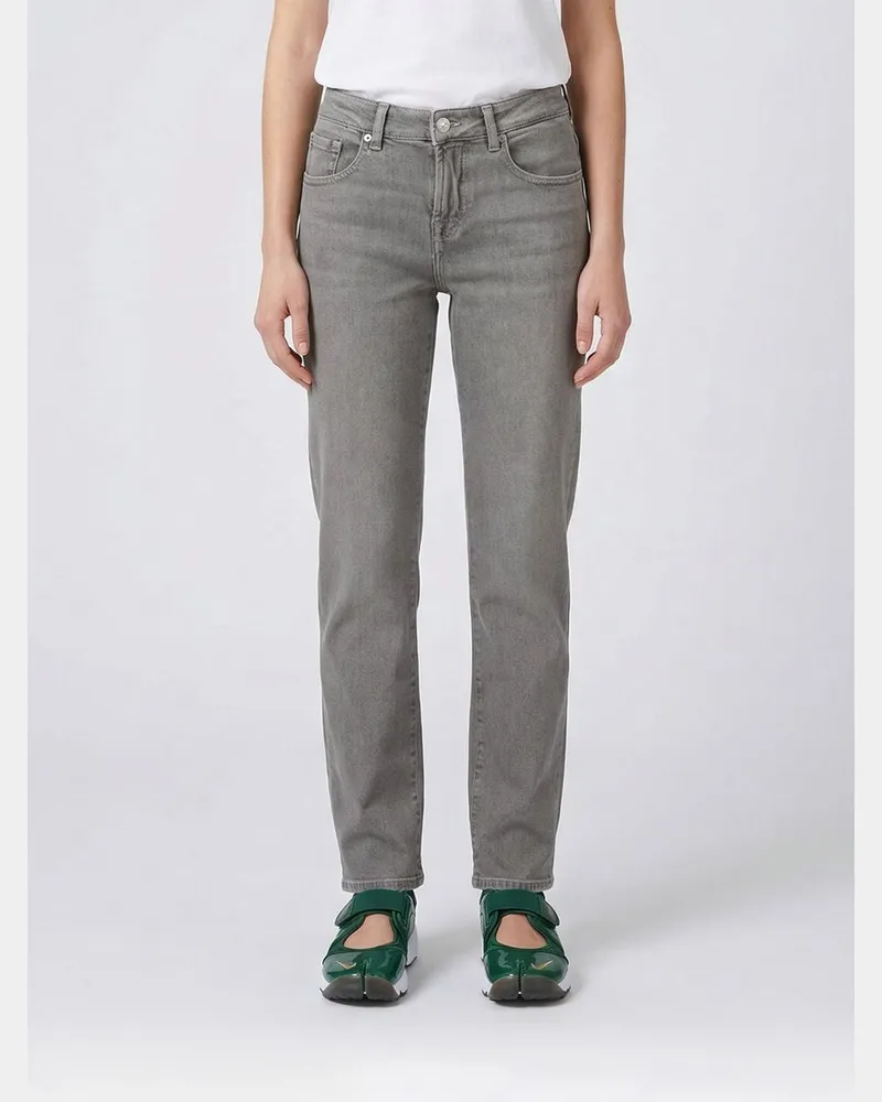 7 for all mankind Jeans damen Grau