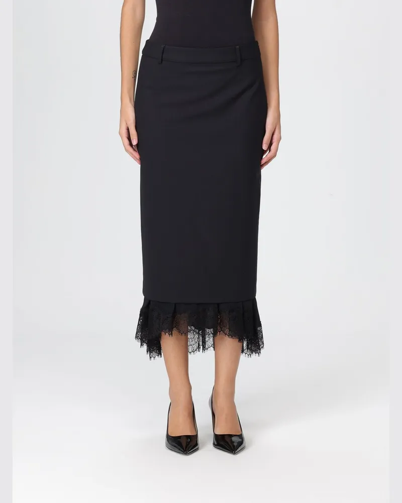 Semicouture Rock damen Schwarz