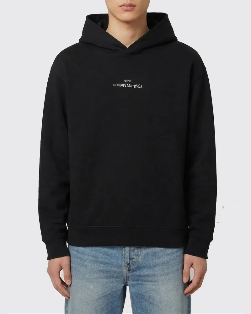 Maison Margiela Sweatshirt herren Schwarz