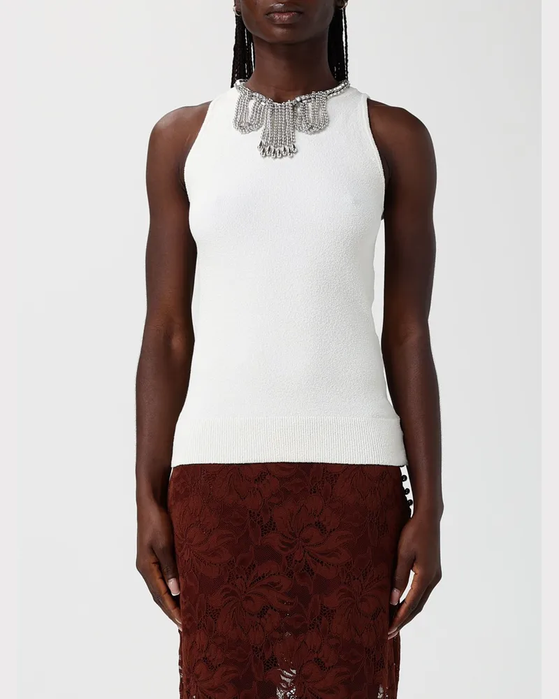 Paco Rabanne Top damen Natural