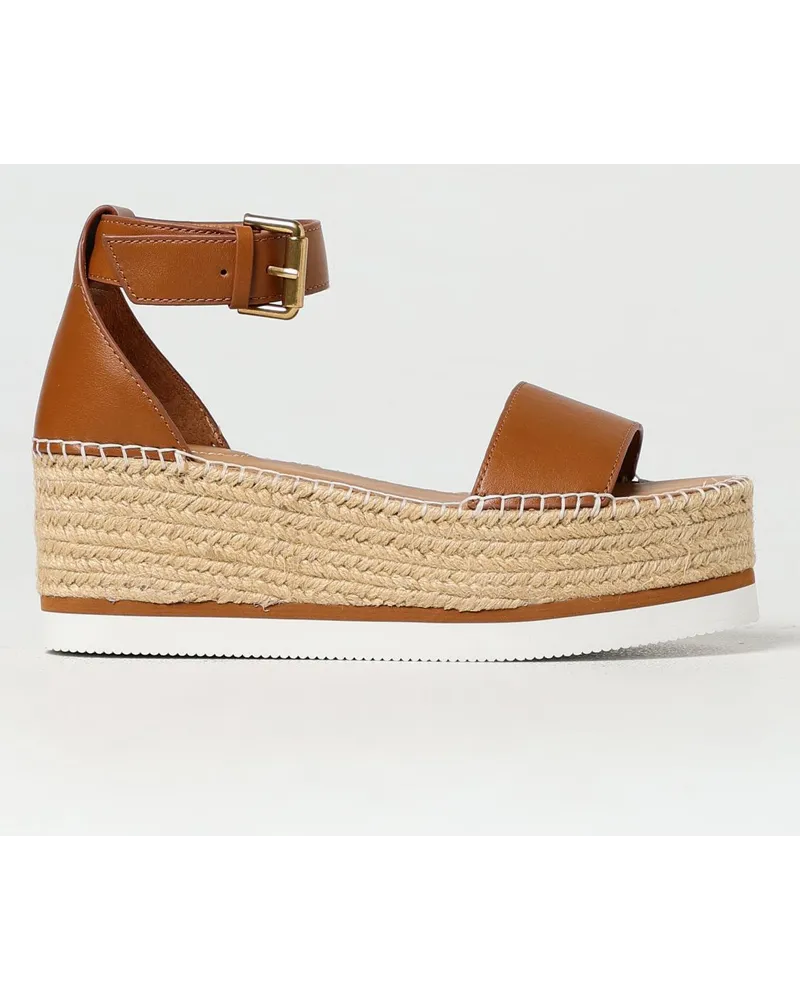 See by Chloé Keilabsatz schuhe damen See By ChloÉ Braun