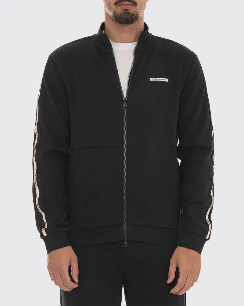 EA7 Sweatshirt herren Schwarz